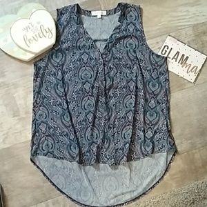 🌹3 for $25🌸Eden and Olivia Boho Blouse Med